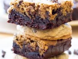 chocolate chip cookie brownies a