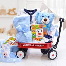 personalized baby boy gift basket