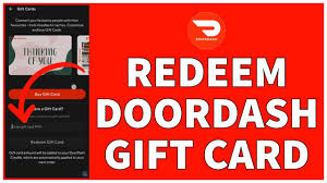 redeem doordash gift card 2023 how
