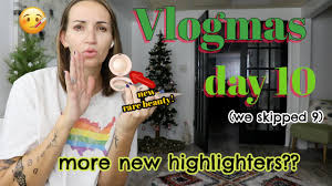 vlogmas day 10 new makeup strep