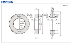 Setting Ring Series 177 Accessories For Inside Micrometers