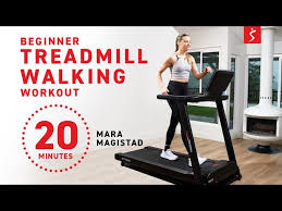 beginner treadmill walking workout