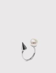 joomi lim pearl and spike open ring