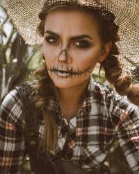 cute scarecrow makeup for halloween