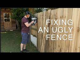 Ugly Fence With Feather Edge
