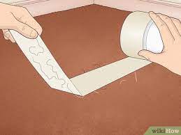 easy ways to remove hair from a carpet