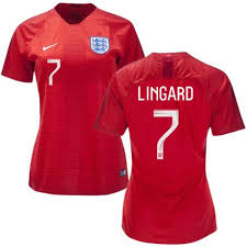 Womens Jesse Lingard England Soccer Jersey 2018 World Cup