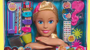 head unboxing review barbie hairstyle