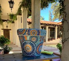 Mosaic Flower Pot Planters How To