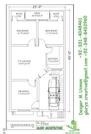 25x45 House Plan House Map Budget