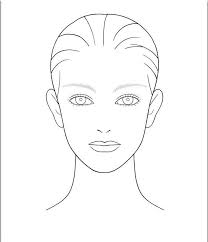 Free Face Outline Template Download Free Clip Art Free