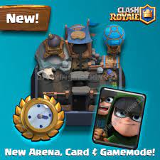 Maybe you would like to learn more about one of these? Idea New Update One New Card One New Arena And One New Gamemode Clashroyale