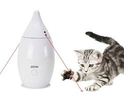 rotating laser cat toy