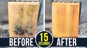 remove toxic black mold from wood