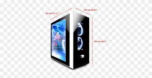 Diy transparent lcd screen pc sidepanel for cheap (better version). Transparent Lcd Side Panel Diy Transparent Background Ibuypower Snowblind Pro Free Transparent Png Clipart Images Download