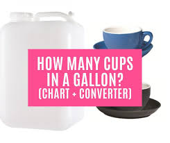 How Many Cups In A Gallon The Definitive Guide With