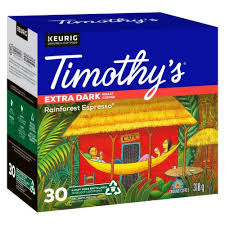 timothy s rainforest espresso coffee