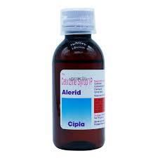 alerid 5 mg syrup uses dosage side