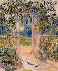 The Garden Gate 1881 Claude Monet