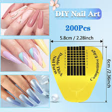 200 pcs nail forms for acrylic nails
