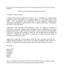 Free Recommendation Letter From Manager Template For Job