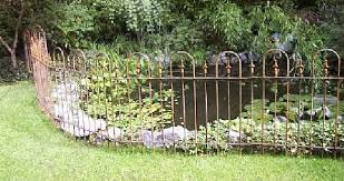 Customers Fenced In Fish Pond