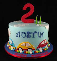 Peppa pig birthday cake photo funky pigeon. Car Themed Cake 2nd Birthday Birthday Cake Kids Baby Birthday Cakes Second Birthday Cakes