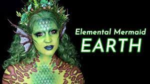 woodland mermaid earth element makeup