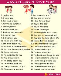 150 cute ways to say i love you in