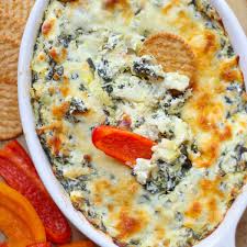 healthy spinach artichoke dip mj and