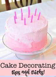 cake decorating tips and tricks momof6