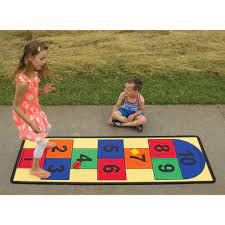 hopscotch play carpet