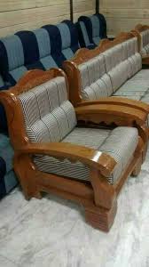 Sk Farnichar Kinwat Wooden Sofa Set