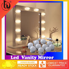 10 led bulb makeup mirror light bulbs