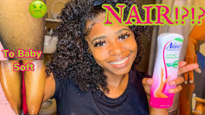 nair for hair removal baby soft skin