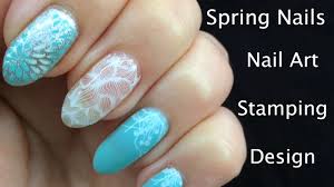 spring nails sting design grant