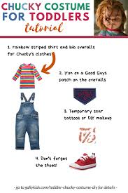 chucky halloween costume for toddlers