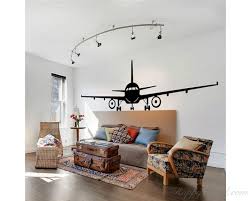 Airplane Vinyl Decals Silhouette Modern