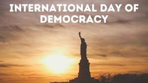 Kings leadership reaffirmed the promise of our democracy: International Day Of Democracy Quotes Wishes And Hd Images World Democracy Day 2021 Messages Greetings Sms