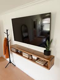 Solid Wood Console Stand Wall Mounted