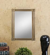 French Colonial Rectangular Wall Mirror