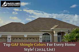 top gaf shingle colors for every home