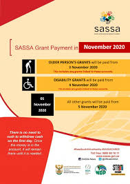 How to register sassa unemployment. Sassa Grant Payments For The Month Of November 2020 Updated Talk Of The Town