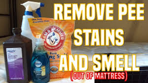 remove stain smell out of mattress