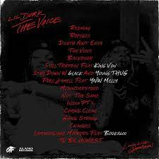 The voice is the sixth studio album by american rapper lil durk. Lil Durk The Voice Lyrics And Tracklist Genius