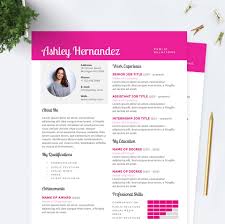Clean resume design   Etsy Janna Hagan