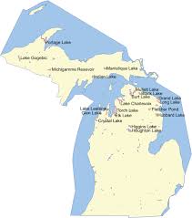 List Of Lakes Of Michigan Wikipedia