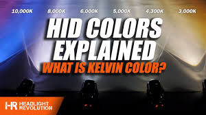 Hid Color Temperature And Kelvin Explained Headlight Revolution