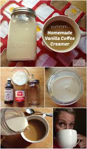 homemade vanilla coffee creamer recipe