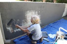 Repair And Paint A Block Wall